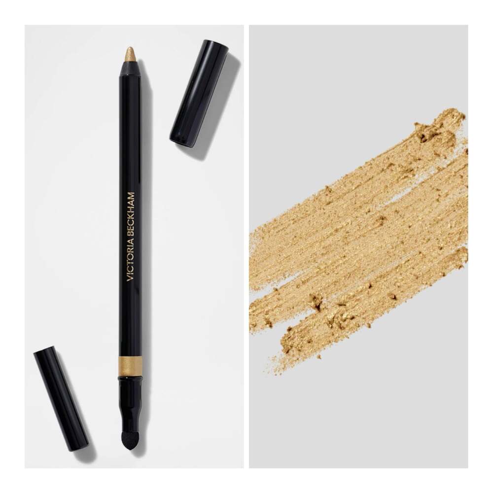 Victoria Beckham Satin Kajal Liner in Gold Lamé. NIB! MSRP $35